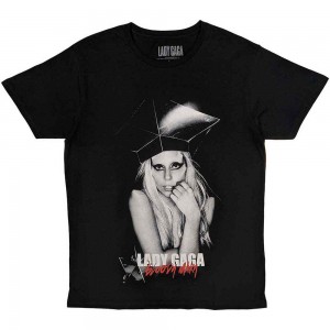 Lady Gaga Unisex T-Shirt: Bloody Mary (Black) (XX-Large)