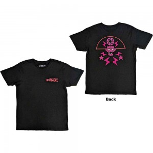Gorillaz Unisex T-Shirt: Cult of Gorillaz (Black) (Back Print) (XX-Large)
