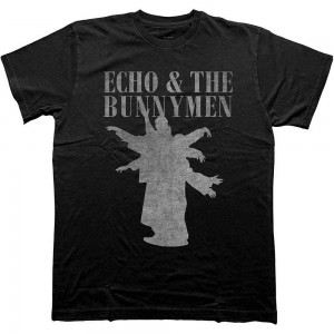 Echo & The Bunnymen Unisex T-Shirt: Silhouettes (Black) (Small)