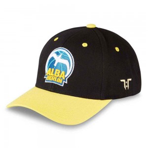 Tokyo Time Unisex Baseball Cap: Euroleague Basketball Alba Berlin (Black & Yellow)