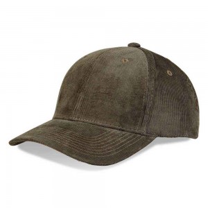 Tokyo Time Unisex Baseball Cap: Base Cord (Olive Green)