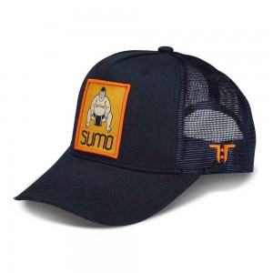 Tokyo Time Kids Mesh Back Cap: Sumo (Navy Blue)