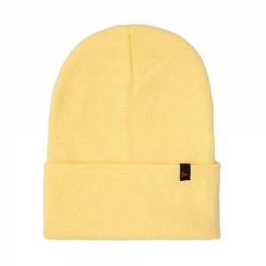Tokyo Time Unisex Beanie Hat: Urban (Yellow)