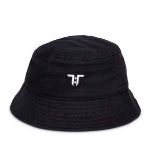 Tokyo Time Unisex Bucket Hat: TT Logo (Black)