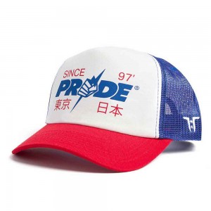 Tokyo Time Unisex Mesh Back Cap: UFC Pride Neo/Mesh (White & Blue)
