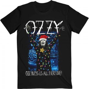 Ozzy Osbourne Unisex T-Shirt: Arms Out Holiday (Black) (XX-Large)
