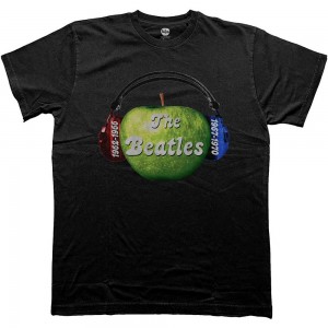 The Beatles Unisex T-Shirt: Listen To The Beatles (Black) (Large)