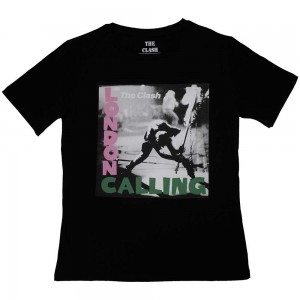 The Clash Ladies T-Shirt: London Calling (Black) (XX-Large)