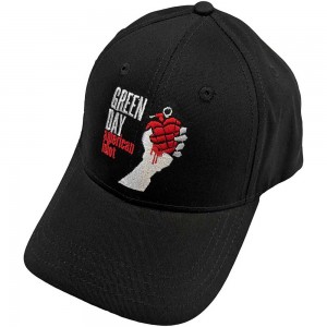 Green Day Unisex Baseball Cap: American Idiot (Black)