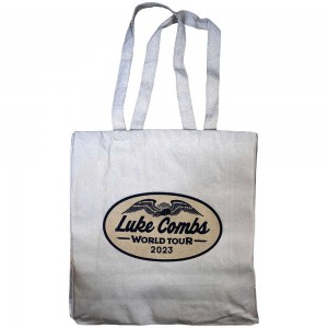 Luke Combs  Cotton Tote Bag: Tour ´23 Wings (Navy Blue) (Ex-Tour)