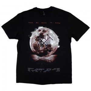 Sleep Token Unisex T-Shirt: Red Cloud (Black) (X-Large)