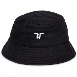 Tokyo Time Kids Bucket Hat: TT Logo (Black)