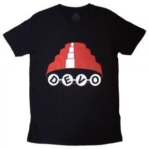 Devo Unisex T-Shirt: Dome (Black) (Large)