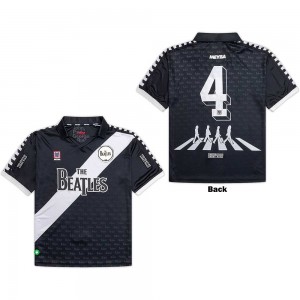 The Beatles Unisex Jersey: Meyba Sash (Black) (Small)