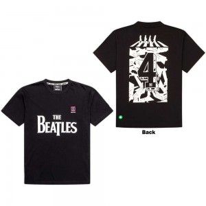 The Beatles Unisex T-Shirt: Meyba Training Top (Black) (Small)