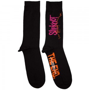 Slipknot Unisex Ankle Socks: The End, So Far (Black) (UK Size 7 - 11)