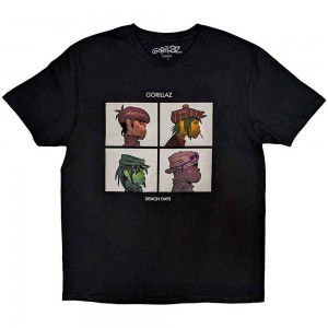 Gorillaz Kids T-Shirt: Demon Days (Black) (3-4 Years)