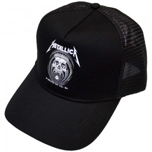 Metallica Unisex Mesh Back Cap: In Vertigo (Black)