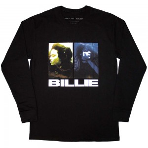 Billie Eilish Unisex Long Sleeve T-Shirt: Underwater (Black) (X-Large)