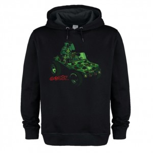 Gorillaz Geep Amplified Black Medium Hoodie Sweatshirt