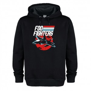 Foo Fighters Top Dave Amplified Black XX-Large Hoodie Sweatshirt