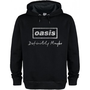 Oasis Definitely Maybe Distressed Amplified Black X Large Hoodie