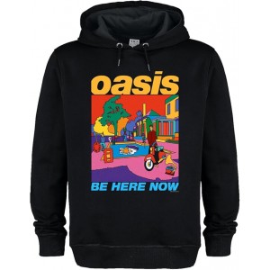 Oasis Be Here Now Colour Amplified Black XX Large Hoddie