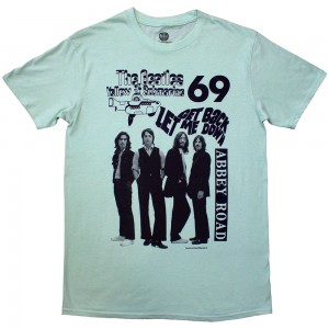 The Beatles Unisex T-Shirt: 1969 (Green) (Small)