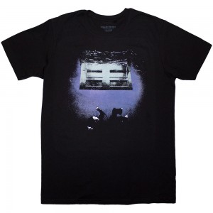 Billie Eilish Unisex T-Shirt: Hit Me Hard And Soft Door Falling (Black) (Small)