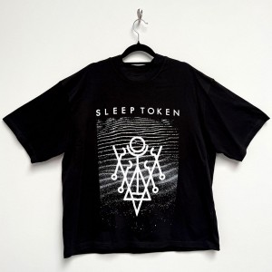 Sleep Token Unisex Oversized Boxy T-Shirt: Give (Black) (Small)