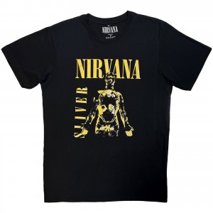 Nirvana Unisex Carbon T-Shirt: Sliver (Black) (X-Large)