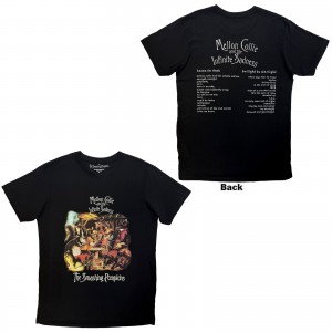 The Smashing Pumpkins Unisex Carbon T-Shirt: Mellon Collie Animals (Black) (Back Print) (Medium)