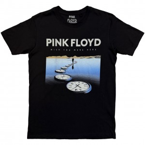 Pink Floyd Unisex T-Shirt: Clocks (Black) (X-Large)