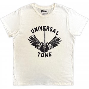 Santana Unisex T-Shirt: Universal Tone (White) (Large)