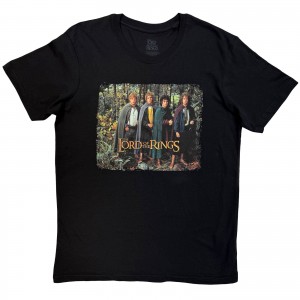 Lord Of The Rings Unisex T-Shirt: The Hobbits Montage (Black) (Small)