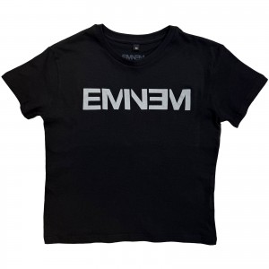 Eminem Kids T-Shirt: Logo (Black) (11-12 Years)
