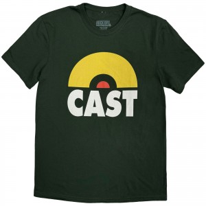 Cast Unisex T-Shirt: Classic Logo (Green) (Small)