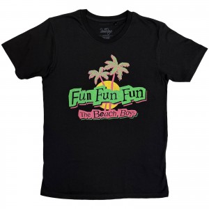 The Beach Boys Unisex T-Shirt: Fun (Black)