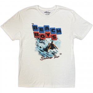 The Beach Boys Unisex T-Shirt: Summer Tour ´86 (White)