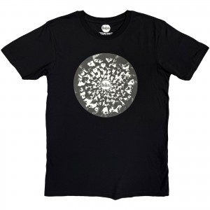 The Beatles Unisex T-Shirt: Revolver Faces (Black)