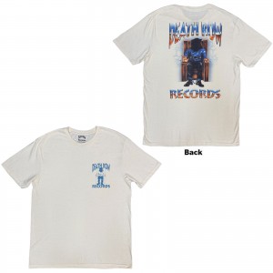 Death Row Records Unisex T-Shirt: Execution Full Colour F&B (Natural) (Back Print) (XX-Large)