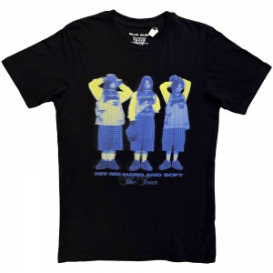 Billie Eilish Unisex T-Shirt: Blurred Stand (Black) (Medium)