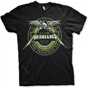 Metallica Unisex T-Shirt: Fuel (Black) (X-Large)