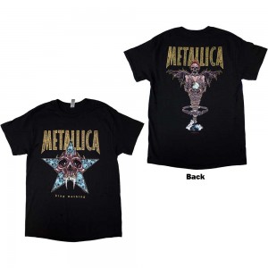 Metallica Unisex T-Shirt: King Nothing (Black) (Back Print) (Small)