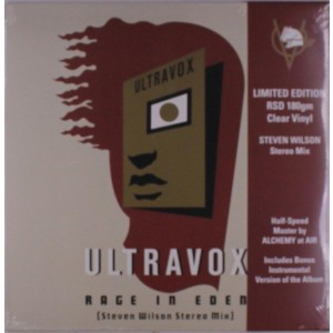 Ultravox - Rage In Eden (1981) (Steven Wilson Stereo Mix) (2x Clear Vinyl)