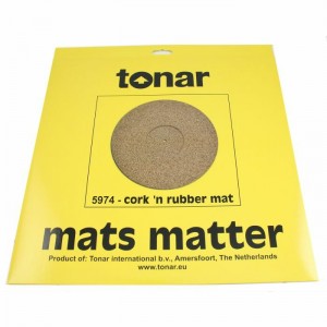 TONAR CORK ´N RUBBER TURNTABLE MAT