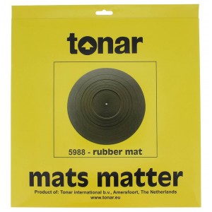 Tonar Rubber Turntable Mat