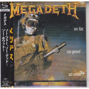 Megadeth - So Far, So Good... So What! (SHM-CD)