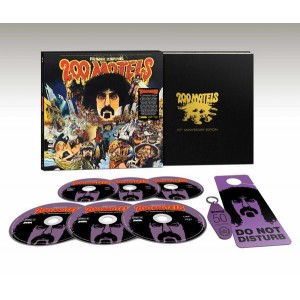 Frank Zappa & The Mothers - 200 Motels Ost 50th Anniversary (6CD + Book, Poster + Key Chain)
