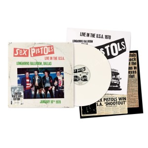 Sex Pistols - Live In The U.S.A., Dallas, January 10th 1978 (White Vinyl)